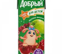 Сок Добрый Яблоко-вишня