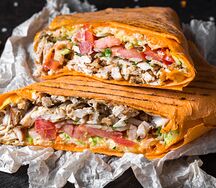 Сырная шаурма