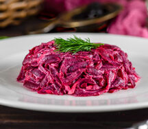 Салат Свекла с чесноком