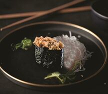 Фуд Унаги спайси гункан