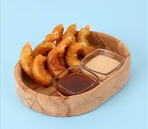 Креветки Темпура с соусом лю-гай и кисло-сладким S