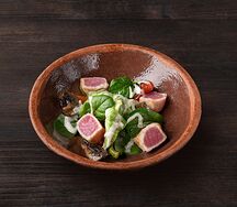 Салат гриль с тунцом