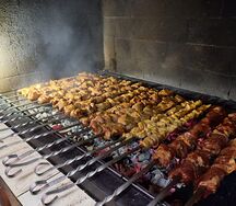 Шашлык из курицы
