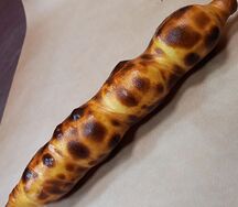 Хачапури на мангале с сыром
