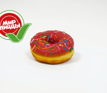 Донат с вишней