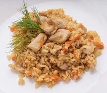 Плов с курицей