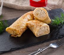 Блины с мясом