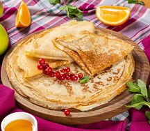Блины кружевные