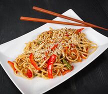 Гречневая с овощами