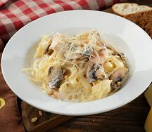 Паста с куриной грудкой
