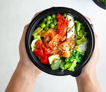 Боул с кальмаром