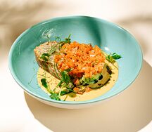 Тартар из лосося