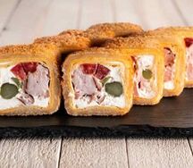 Горячий ролл Тортилья с курицей