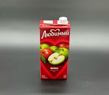 Сок Любимый яблочный