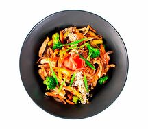 Лапша Харусаме с курицей