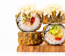 Цезарь с креветкой хот