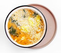 Мисо суп с креветками