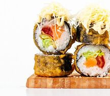 Цезарь с лососем хот