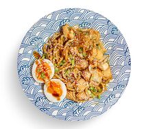 Яки-удон с курицей