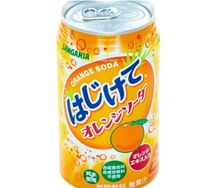 Напиток шипучий Hajikete Orange cider Апельсин