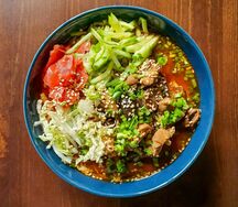 Суп Рамен по-сычуаньски