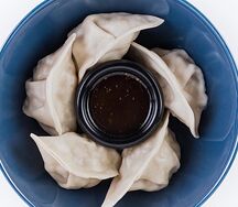 Димсамы со свининой и капустой