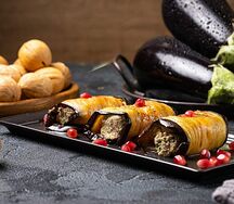 Баклажаны с орехом