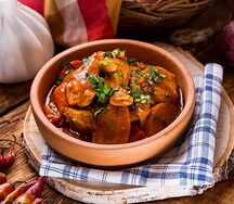 Чахохбили с курицей