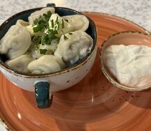 Вареники с картофелем