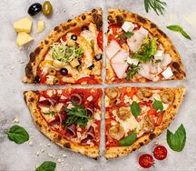 Пицца с нежной индейкой 