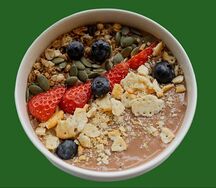 Шоколадный смузи-боул