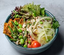 Веган боул с нежным тофу