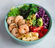 Боул с креветкой