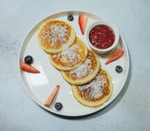 Оладушки с топпингом