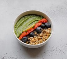 Зелёный смузи-боул