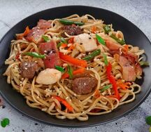 Три мяса (удон)