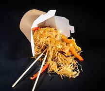 Лапша пшеничная с овощами