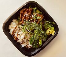 Боул с мясом цыплёнка