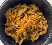 Печень Бефстроганов