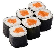 Ролл с лососем