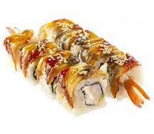 Ролл Канада с креветкой