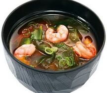 Мисо-суп с креветкой