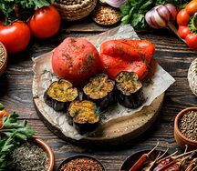 Овощи на мангале