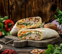 Шаурма стандартная со свининой и Берн 0,449