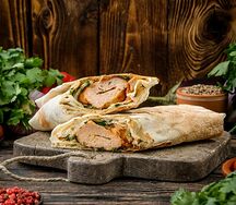 Люля-кебаб из курицы с грибами