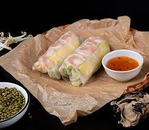 Фреш-ролл с овощами, креветкой