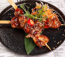 Шашлычки из куриных бедрышек