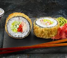 Ролл Темпурный Цезарь с курицей