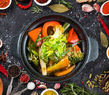 Овощи в кисло-сладком соусе