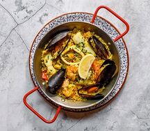 Паэлья с морепродуктами